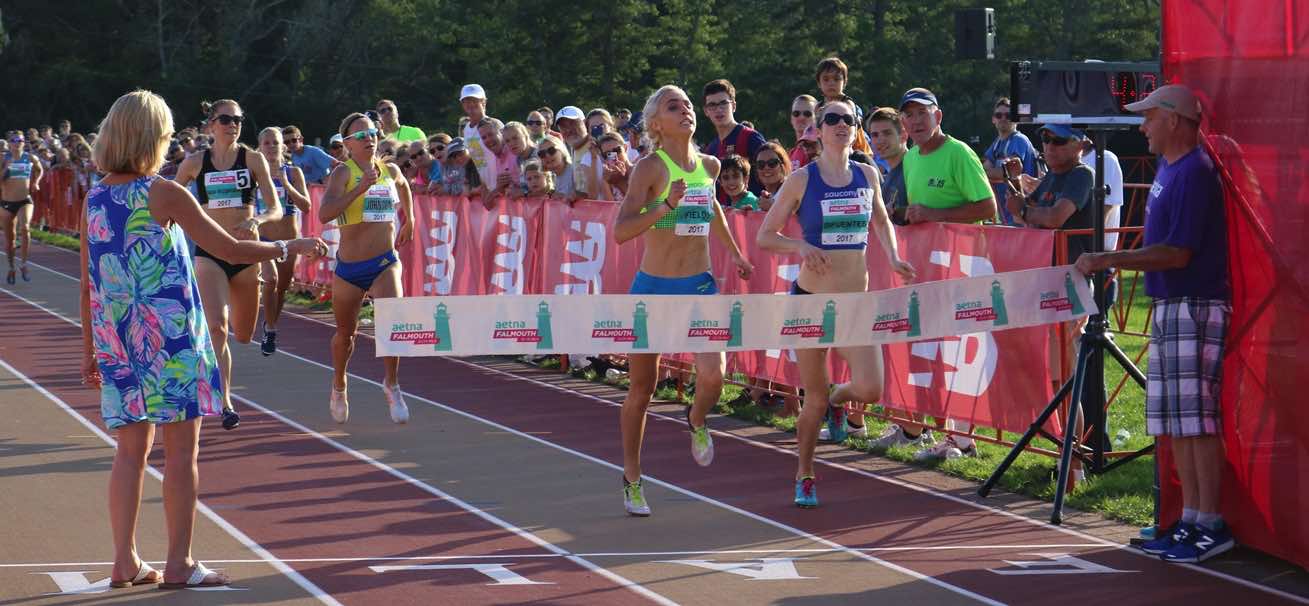 Engels, Fields Win Aetna Falmouth Mile Runner's Tribe