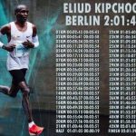 Kipchoge World Record Splits