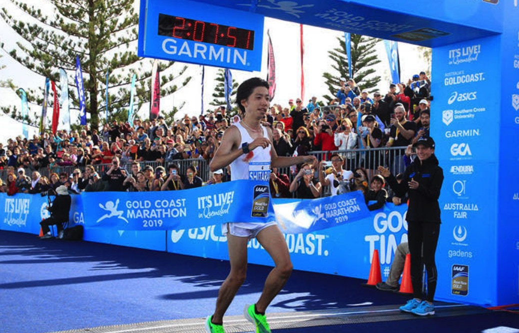 Race record destroyed by Shitara in Gold Coast Marathon - Runner's Tribe