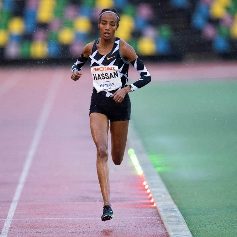 Sifan Hassan runs new 10,000m European record in Hengelo ...