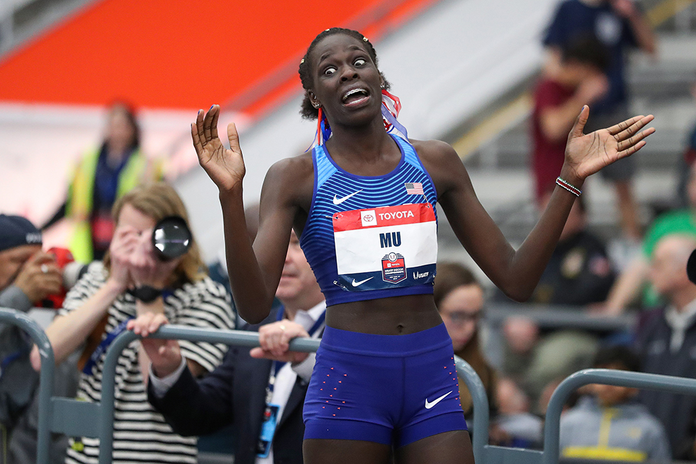 Athing Mu wins Prefontaine Classic 800 with new American record