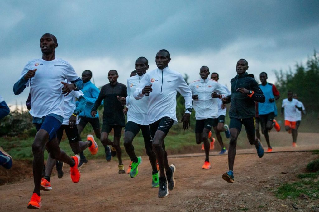 Eliud kipchoge training store shoes