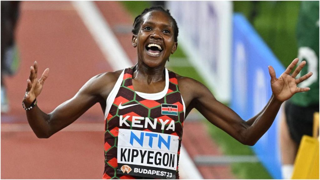 World Athletics Championships 2023: Faith Kipyegon wins women's