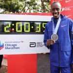 Kelvin Kiptum 2hrs and 35 sec