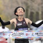 Kiyoto Hirabayashi at Osaka Marathon