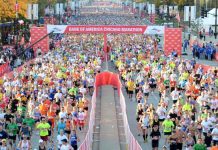 The Chicago Marathon receives the World Athletics Heritage Plaque, honoring its rich history and global impact on marathon running since 1977.