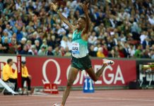 Olympic Bronze medallist Yared Nuguse took out the 1500 “rematch” at the Zurich Diamond League in 3:29.21, ahead of Jakob Ingebrigsten.