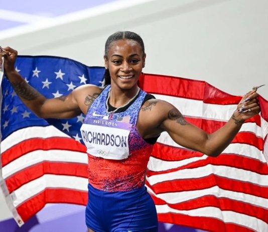 Sha'Carri Richardson was honored with the renaming of the track at John Kincaide Stadium in Dallas, marking her remarkable achievements in athletics.