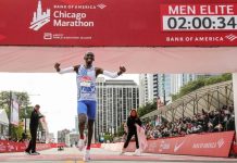 The 2024 Chicago Marathon honors Kelvin Kiptum, who set a world record in 2023 before his tragic death, with memorial tributes and a moment of silence.