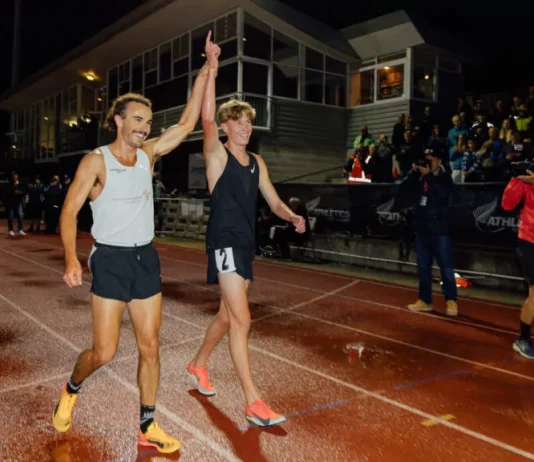 16 Year Old Kiwi Phenom Sam Ruthe Runs 3:48 Mile to Win BU Terrier Classic